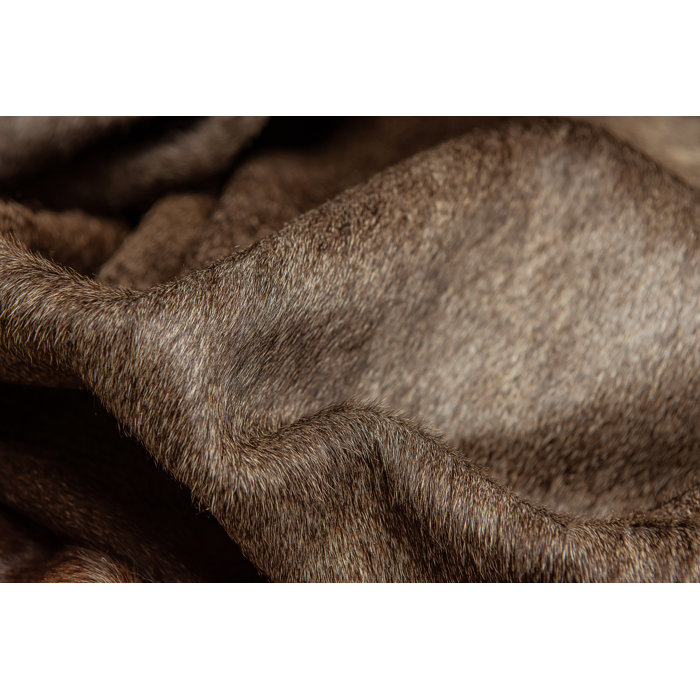 Foundry Select Cowhide Norman Dark Rug & Reviews Wayfair
